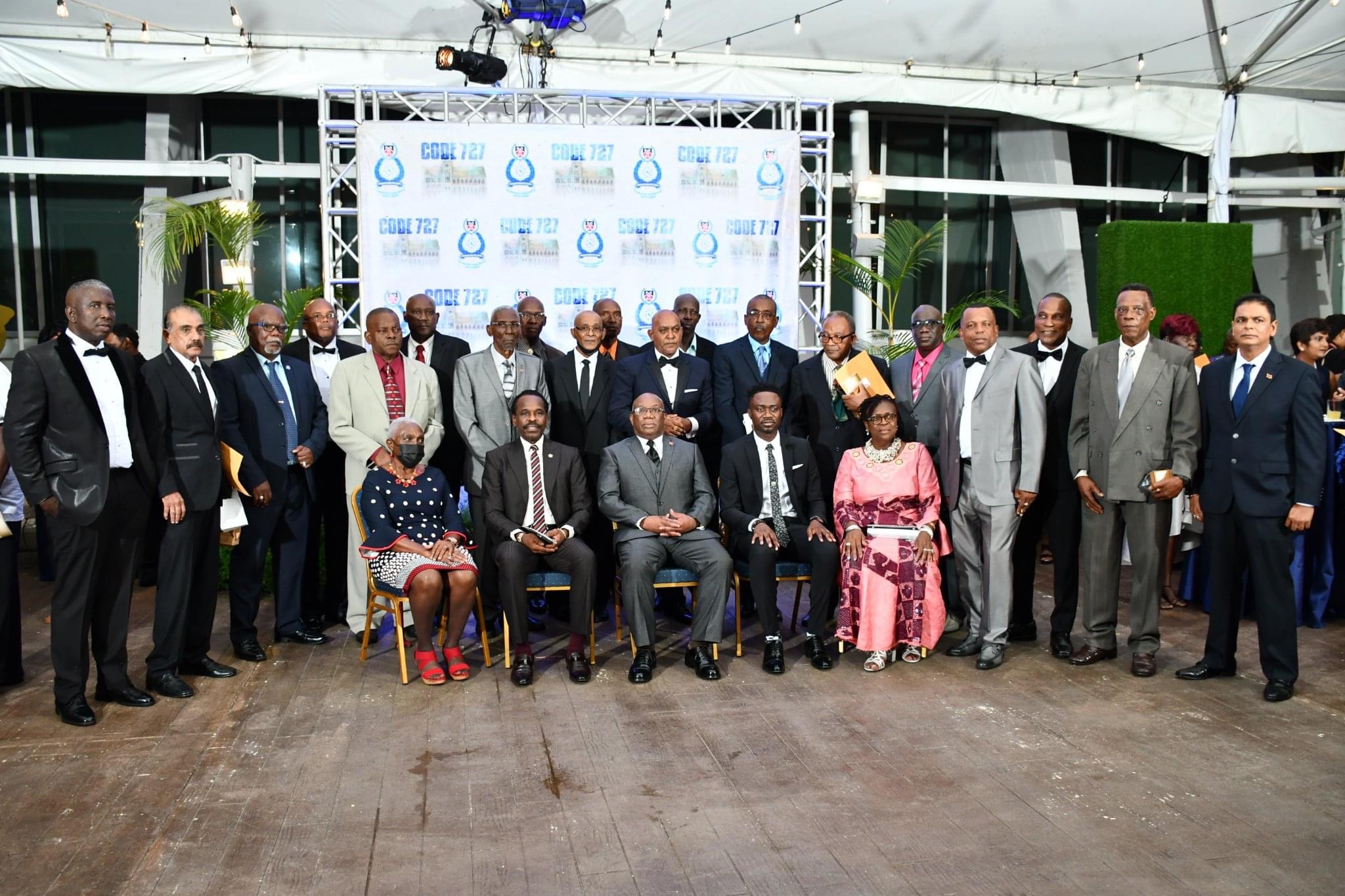 42 former and current police officers honoured for bravery during the 1990 attempted Coup