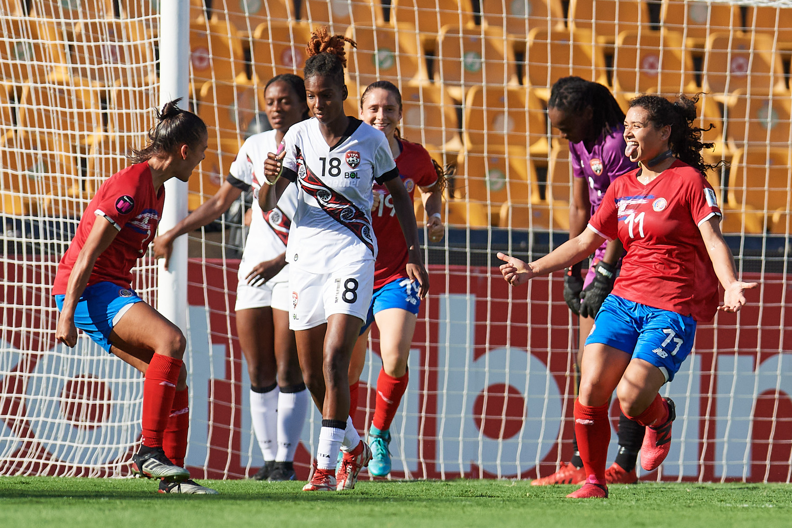 TT Women downed 4-0 by Costa Rica in CONCACAF Championship