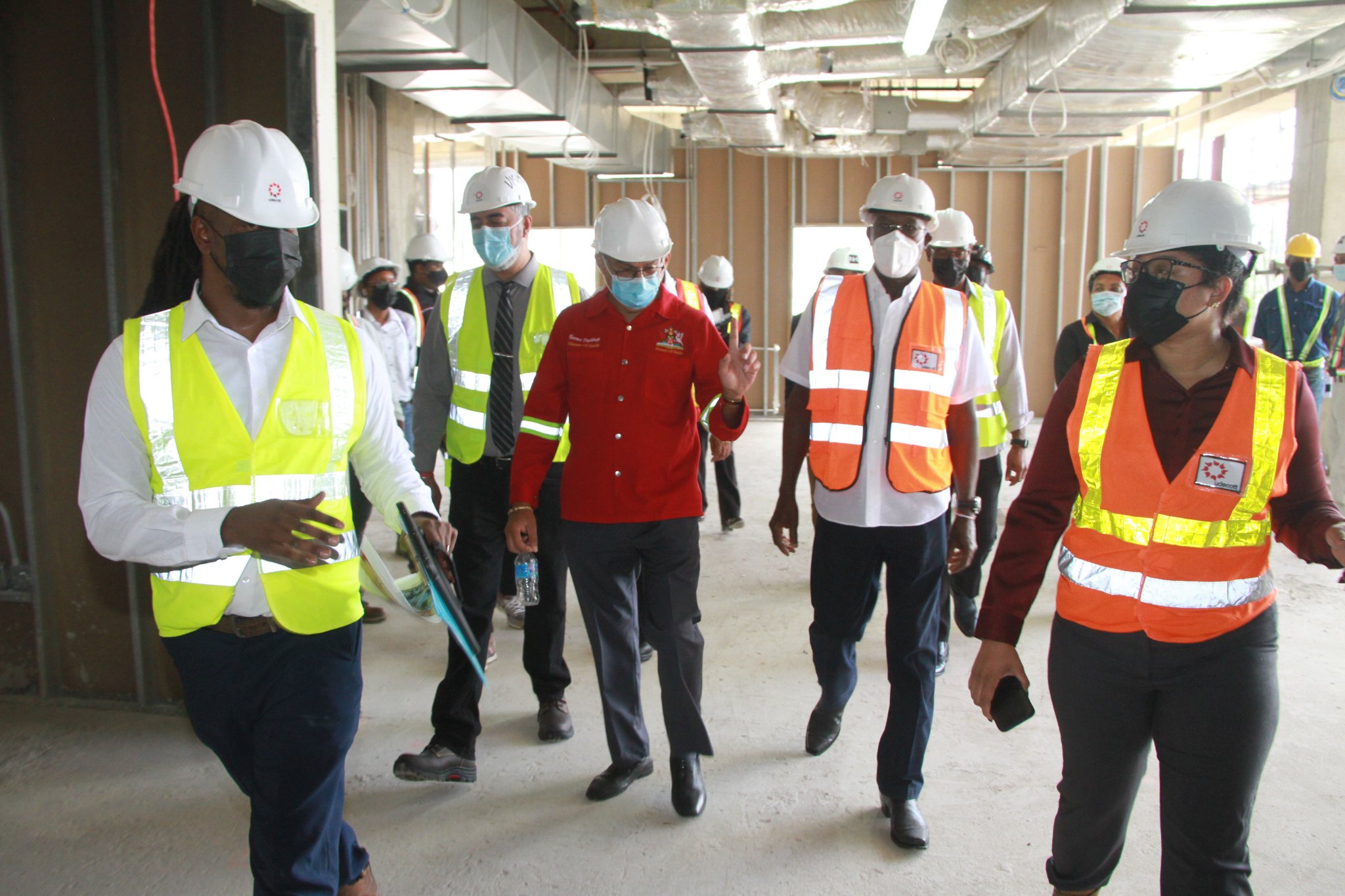 PM tours several construction sites in Port-of-Spain