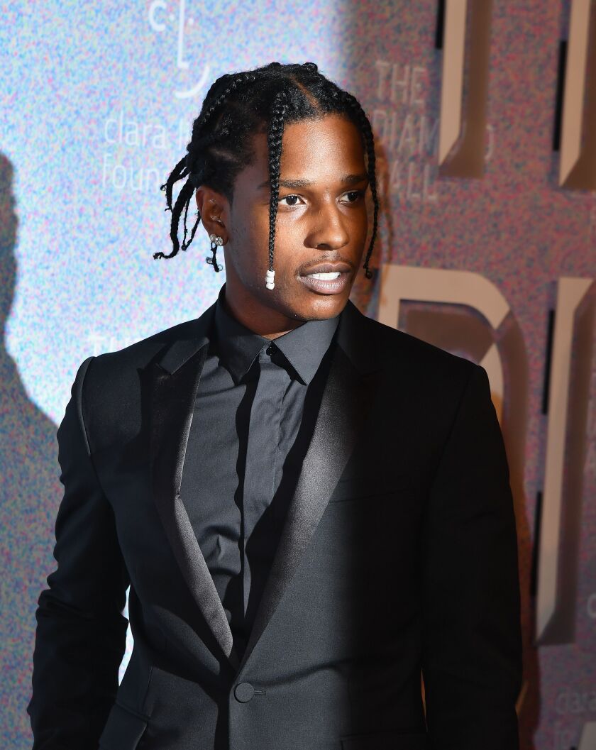 A$AP Rocky charged with felony assault with a firearm