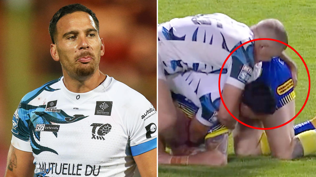 Rugby player banned after placing his hand between opposing player’s buttocks