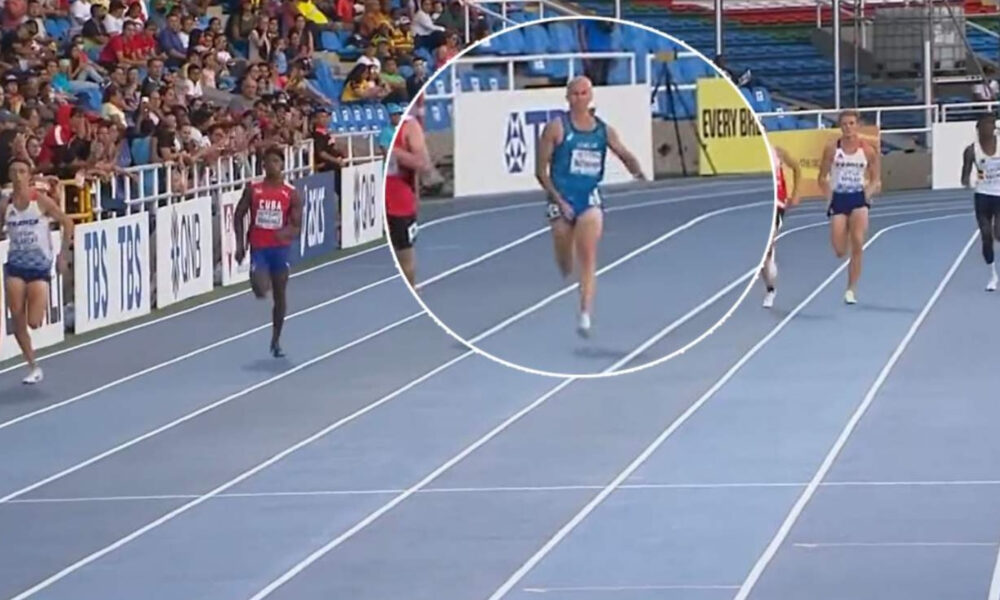 Athlete loses race after “wardrobe malfunction”…down there!