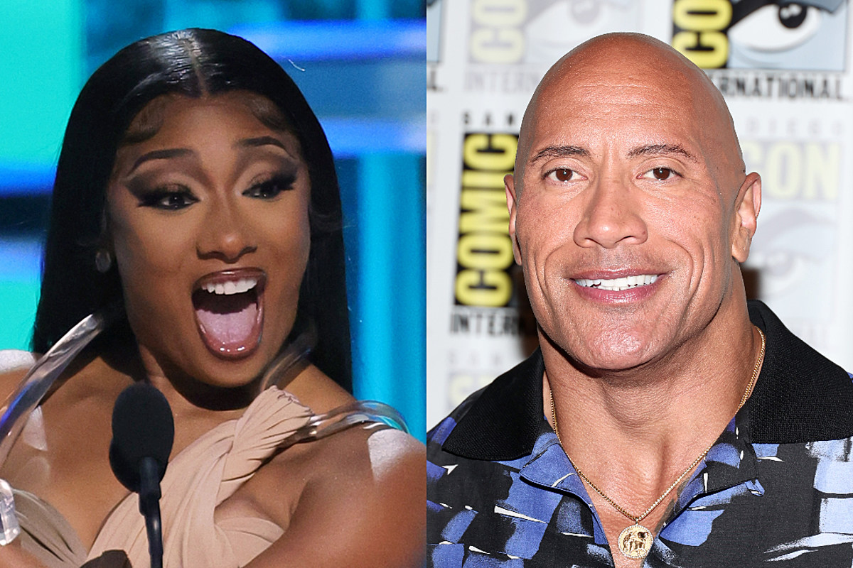Megan Thee Stallion responds to The Rock wanting to be her pet