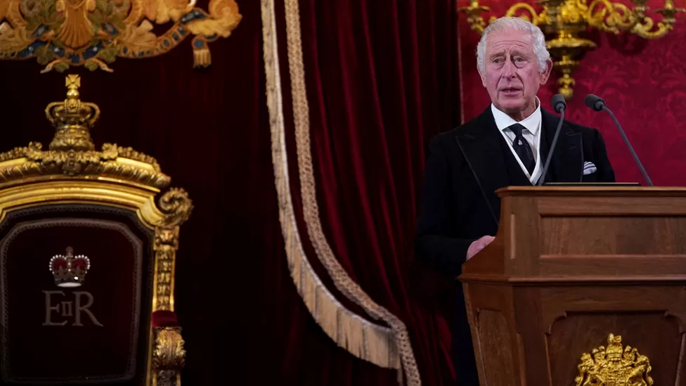 Charles praises Queen’s reign as he is formally confirmed as king