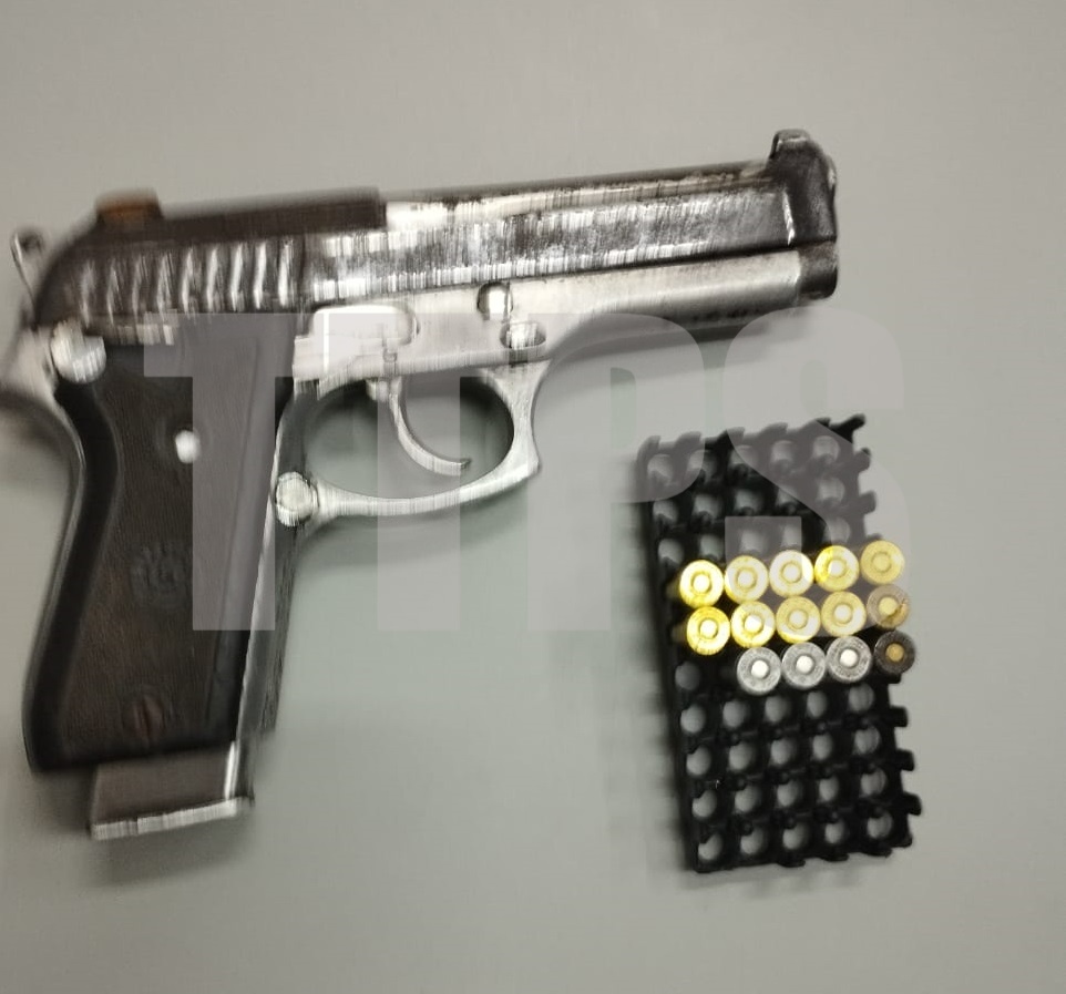 Central cops hold 2 men, seize guns, ammo and marijuana trees during exercise