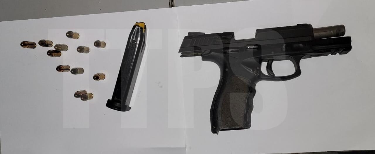 Two held with pistol and ammo in Morvant