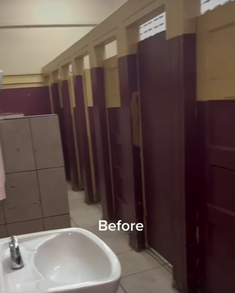 Rosary Boys PTA remodelled the school’s bathroom by raising $110,000.00