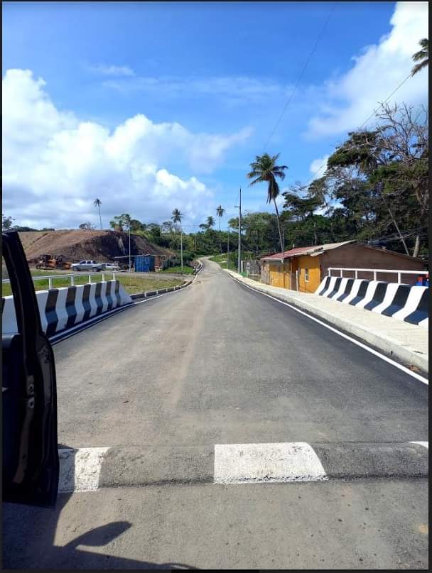 Galera Road Bridge in Toco has been fully reconstructed