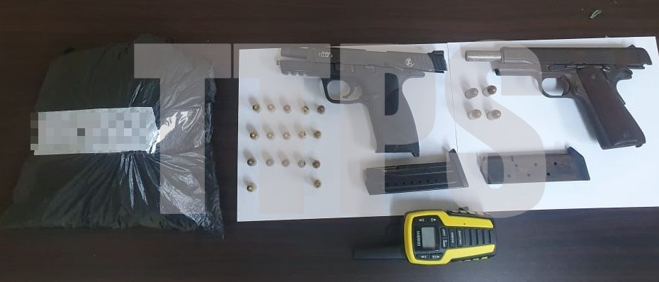 Police nab murder suspect and seize firearms and narcotics during exercise