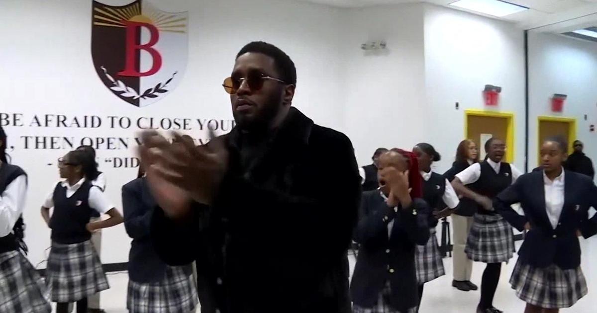 Diddy opens up school in the Bronx for at risk youth