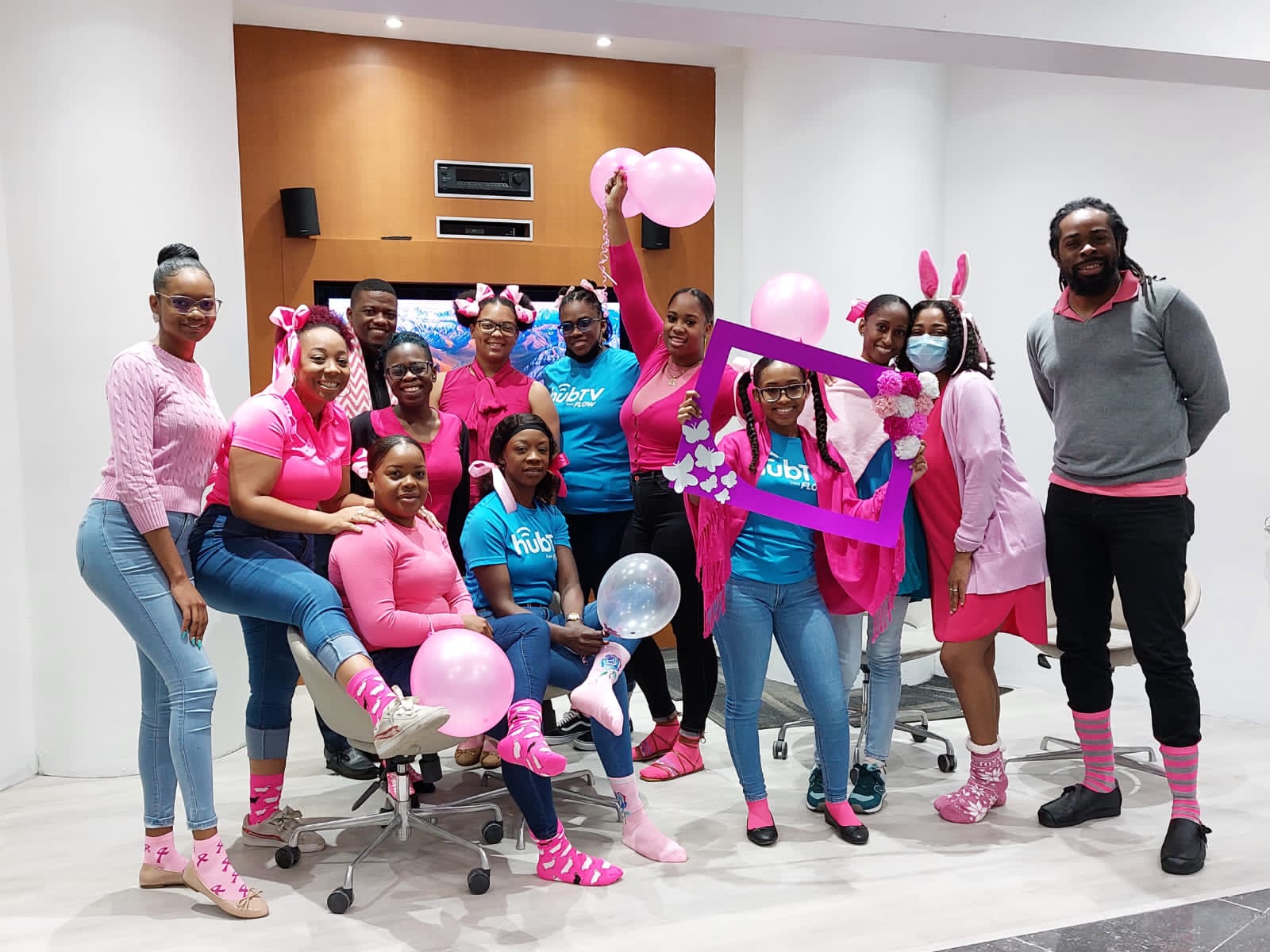 Flow supports Caura Hospice for Breast Cancer Awareness