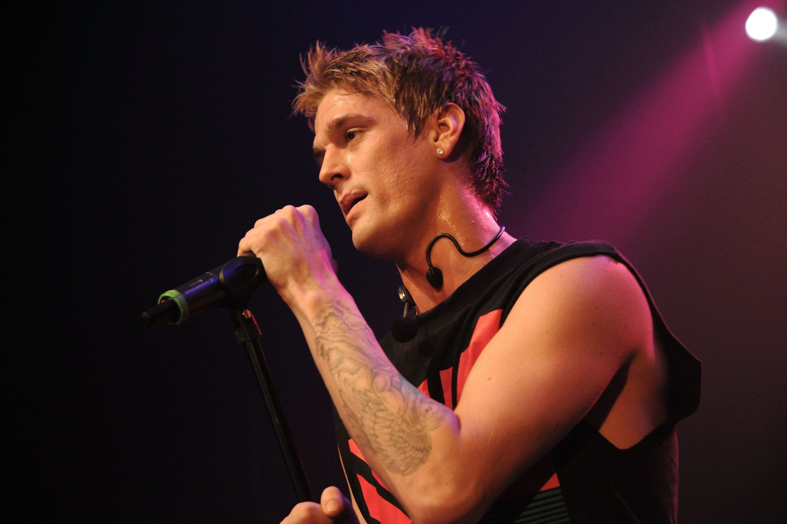 Aaron Carter was addicted to huffing compressed air