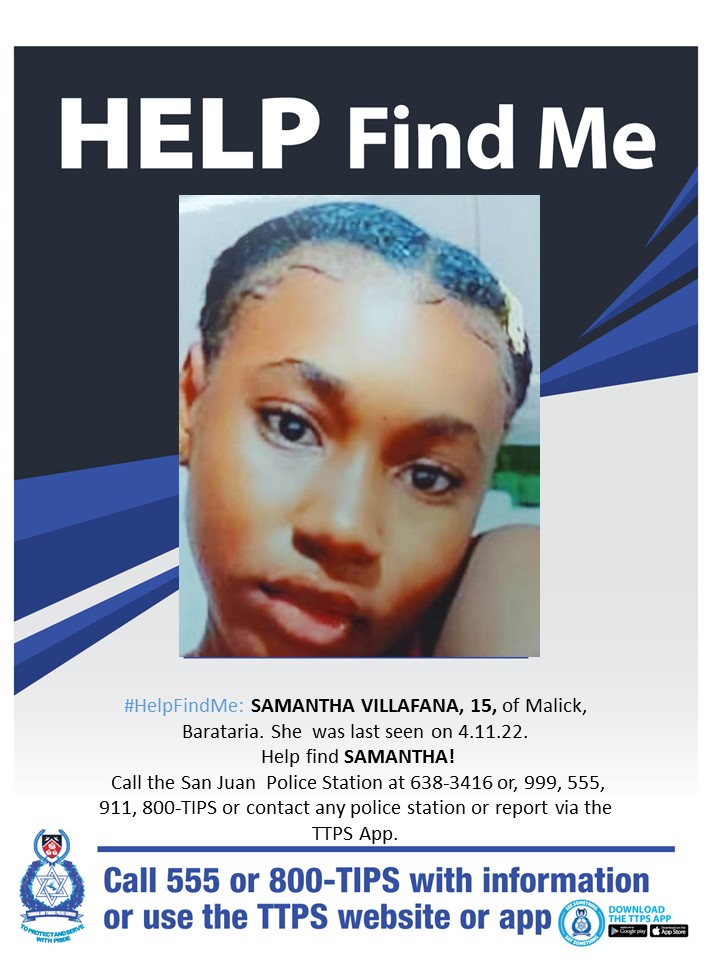 Help find Samantha Villafana, 15, of Barataria