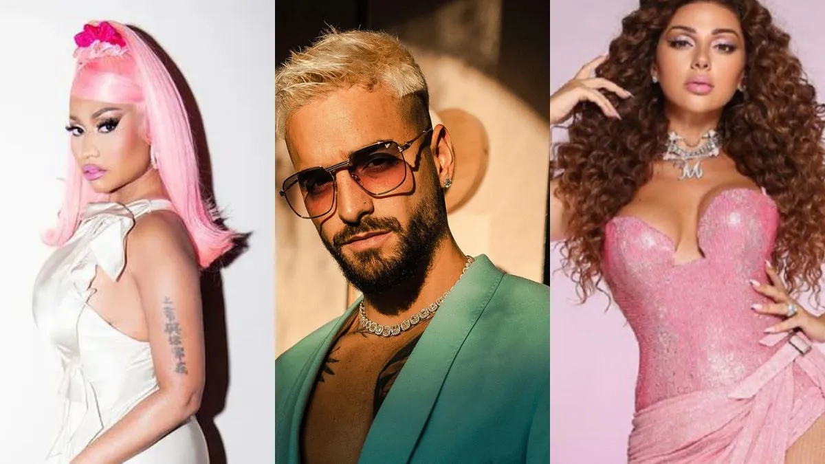 Myriam Fares Xxx - Nicki Minaj, Maluma and Myriam Fares drop World Cup anthem 'Tukoh Taka' â€“  IzzSo â€“ News travels fast !!