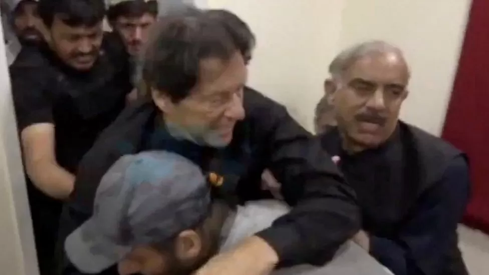 Former Pakistan Prime Minister, Imran Khan, Wounded At Protest March