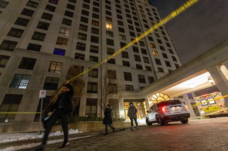 Five killed by gunman at apartment block in Canada