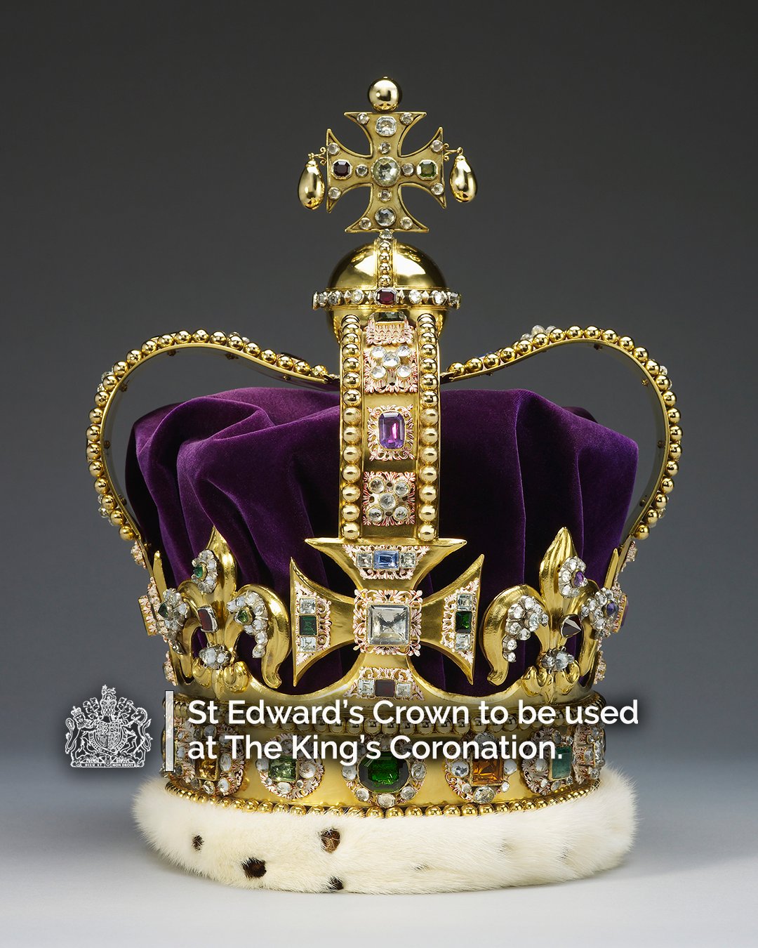 St. Edward’s Crown leaves Tower of London ahead of Coronation carded for May 2023