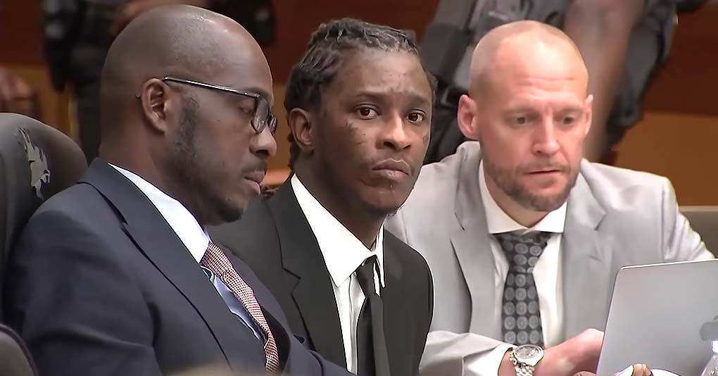 Pornographic material interrupts Yung Thug zoom court hearing