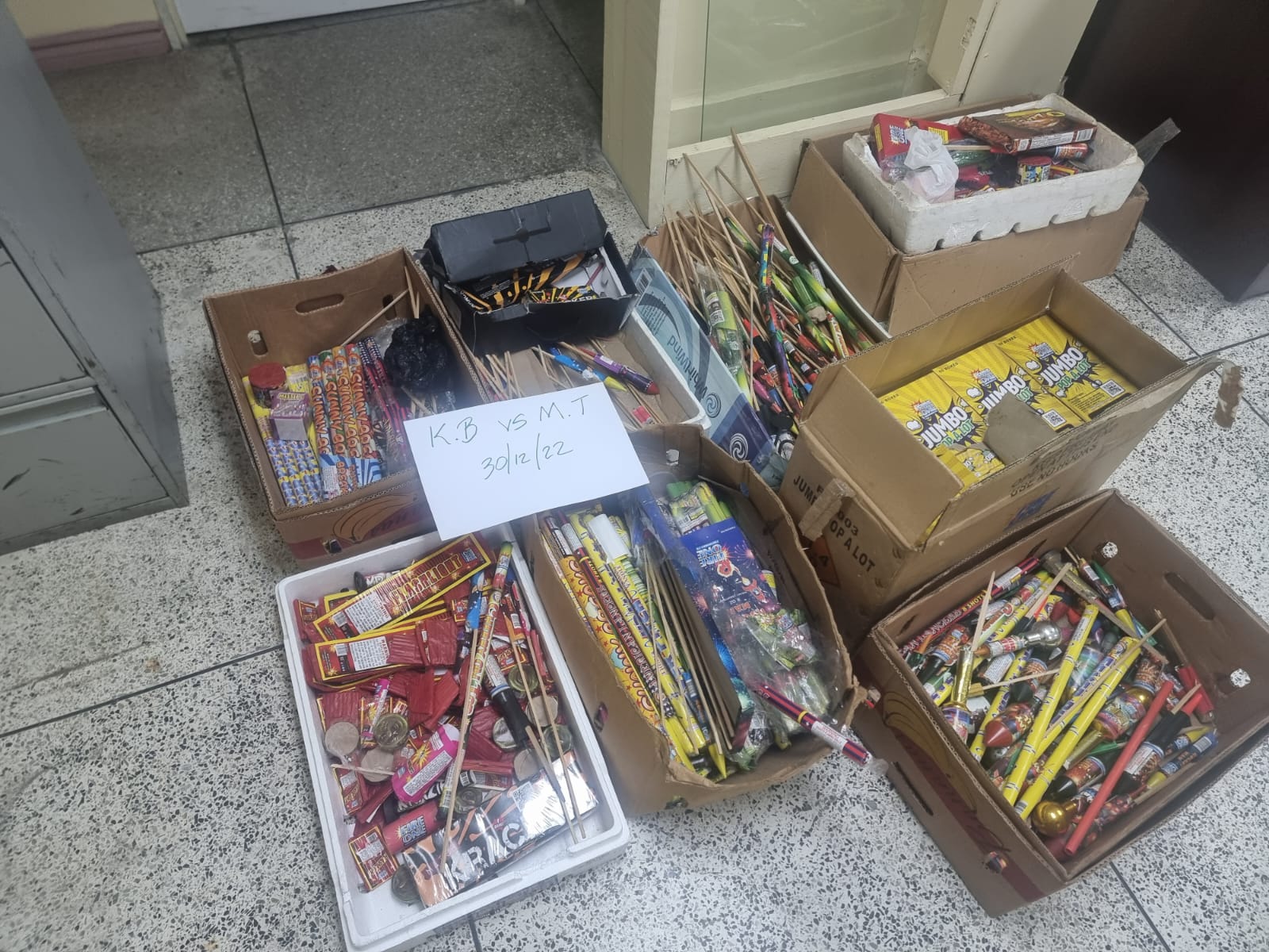 Cops dismantle gang in Tunapuna and seize illegal fireworks in PoS