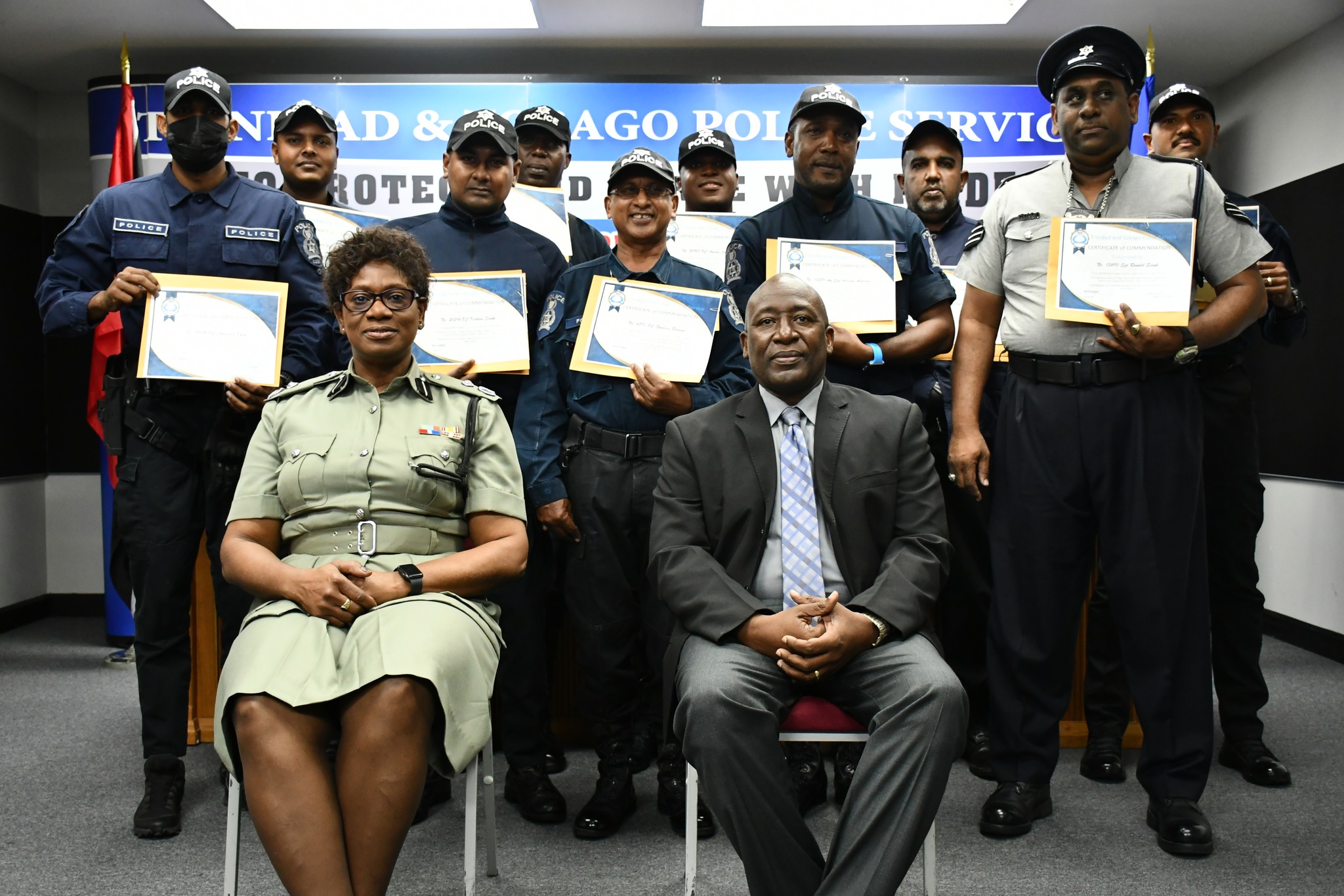 12 Central Division officers commended for outstanding work