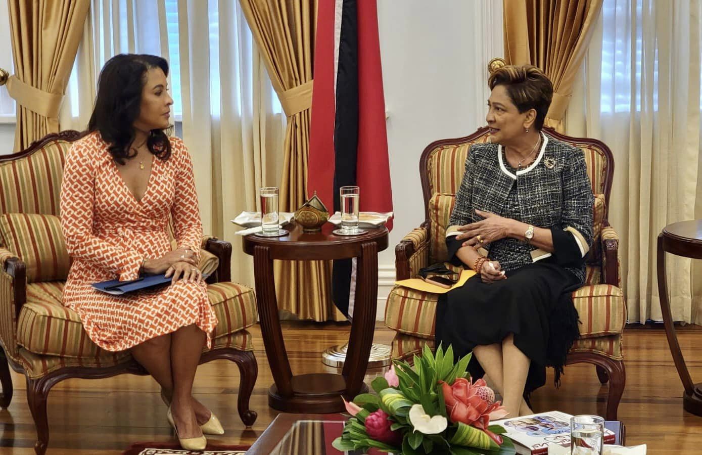 Persad-Bissessar meets with US Ambassador to T&T