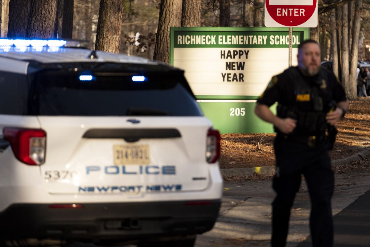 Six-year-old shoots school teacher in Virginia