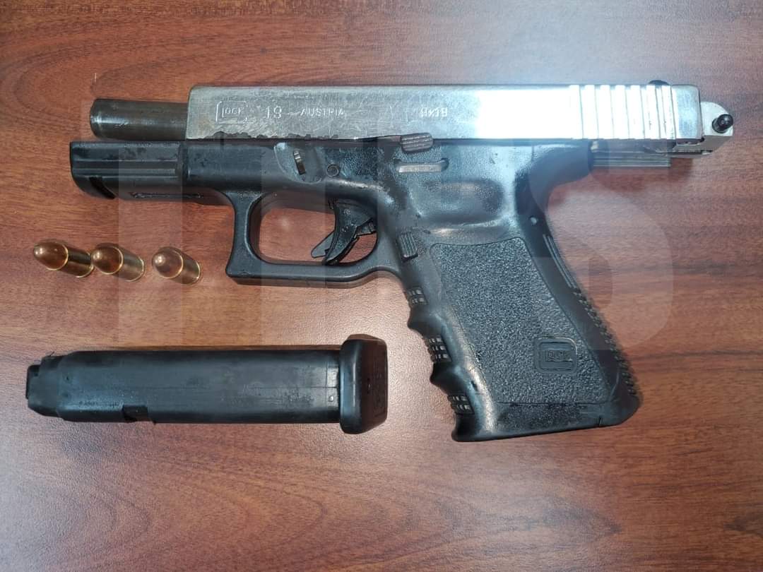 Two firearms and quantities of marijuana seized in Central Division