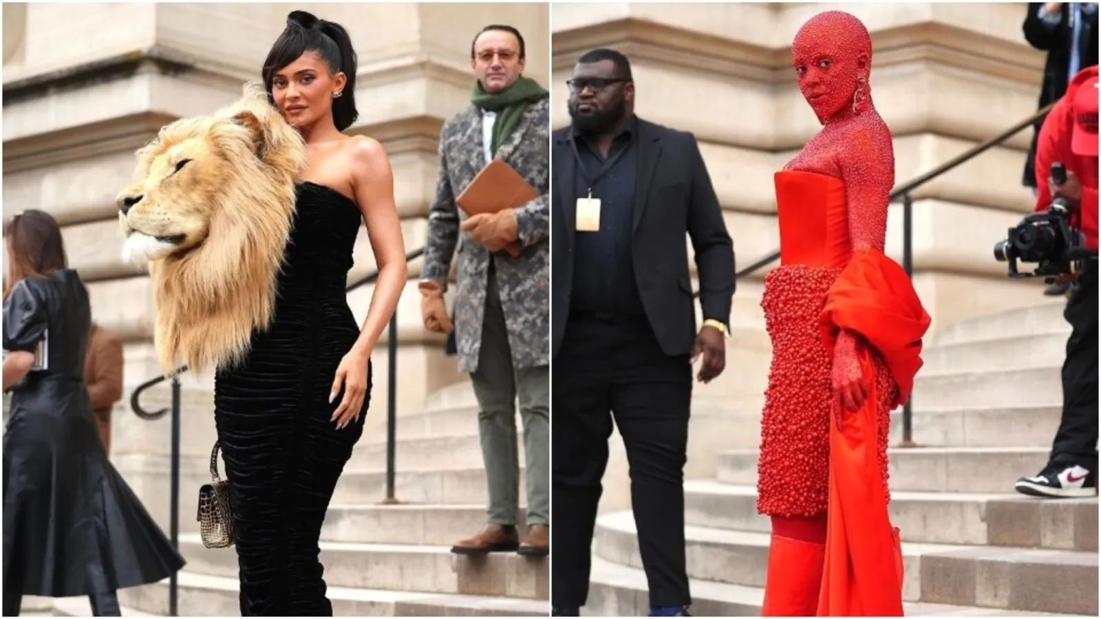 Doja Cat and Kylie Jenner go wild at Paris Fashion Week