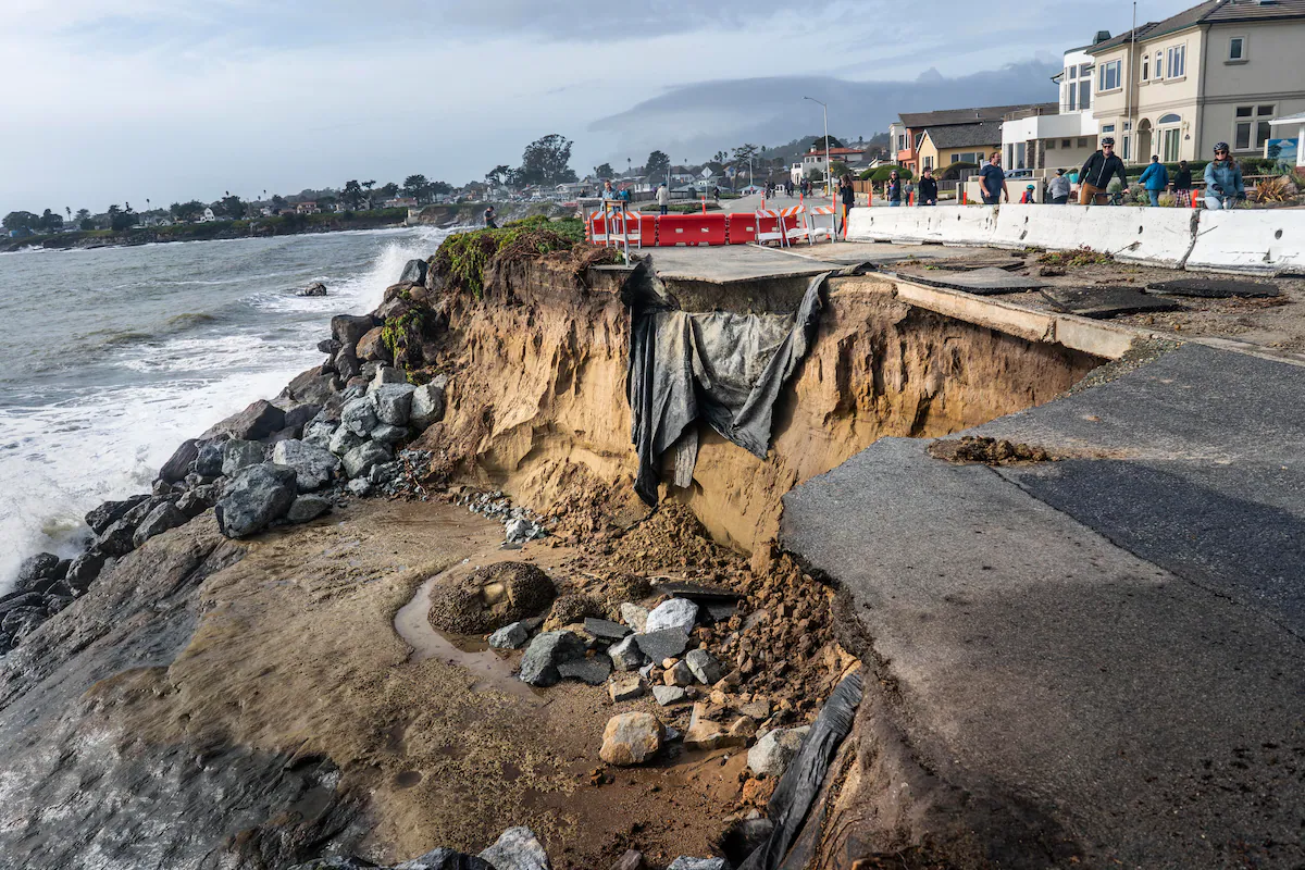 Five-year-old boy swept away in California storm as residents told to flee