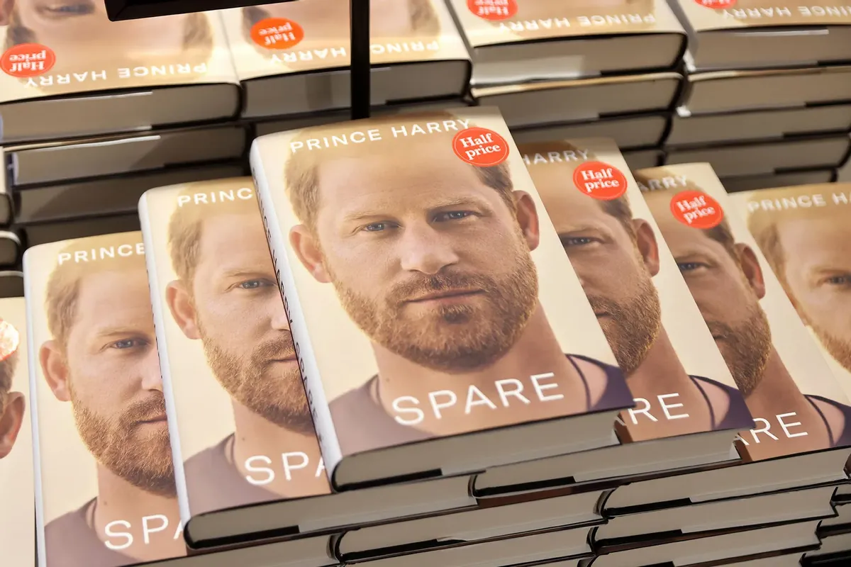 Prince Harry’s ‘Spare’ is fastest selling non-fiction book in UK history