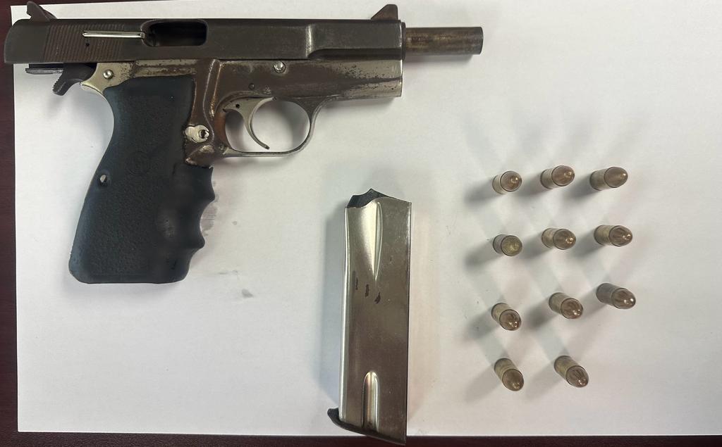 Man held – 2 guns, assortment of ammo seized