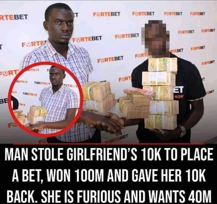 Nigerian man allegedly stole $10K Nigerian dollars from his girlfriend to gamble
