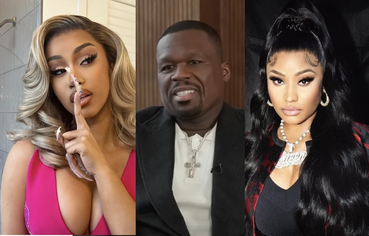 50 Cent impressed with Cardi B, but says Nicki Minaj is his fave