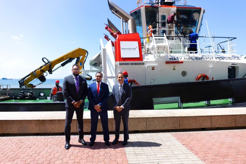 T&T welcomes first low exhaust tug