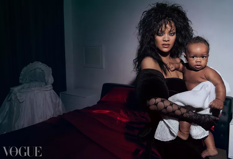Rihanna’s baby boy is making his magazine debut