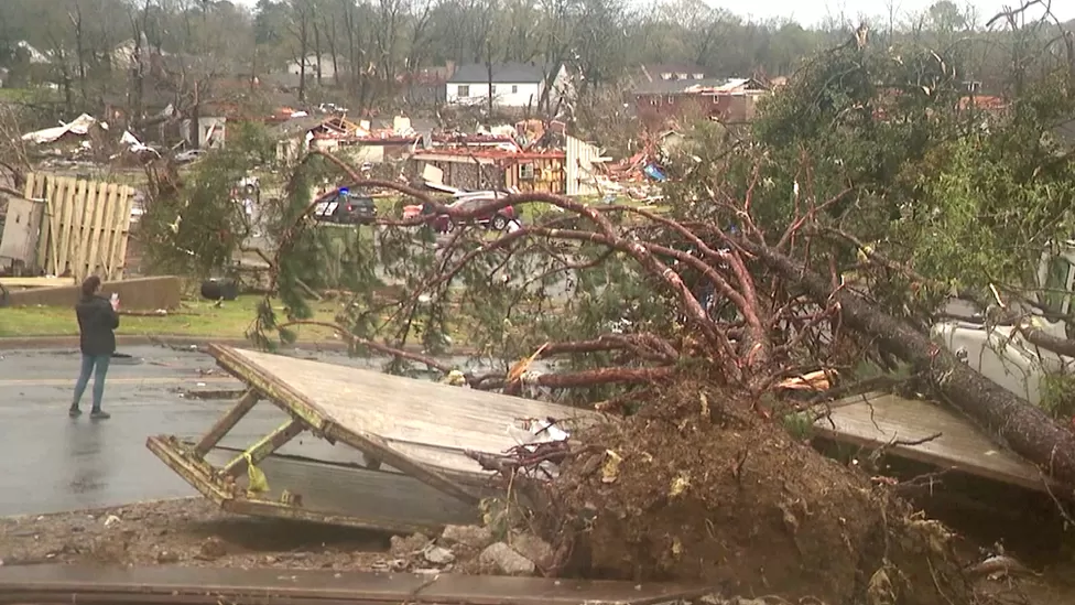 Emergency declared after ‘devastating’ tornado hit Little Rock, Arkansas