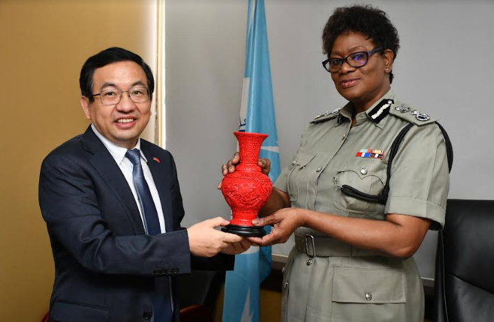 CoP Christopher Receives Courtesy Call from Chinese Ambassador