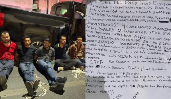 Mexican cartel suspected of killing American citizens issues apology letter