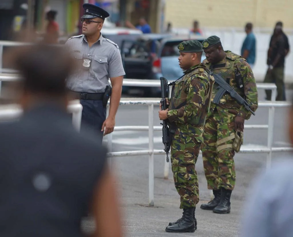 Joint police and army patrols for Tobago