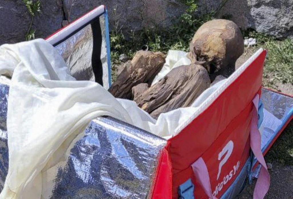 800-year-old mummy seized from man in Peru