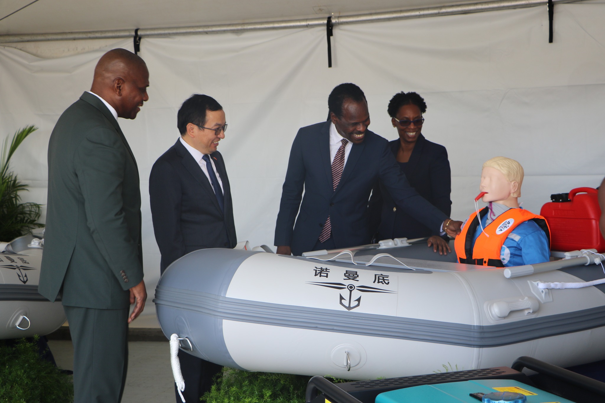 T&T received Disaster Response Equipment from China