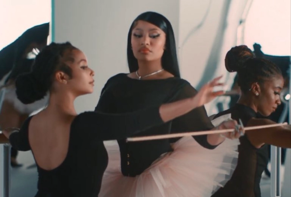 Nicki Minaj channels her inner ballerina in video for NBA YoungBoy collab