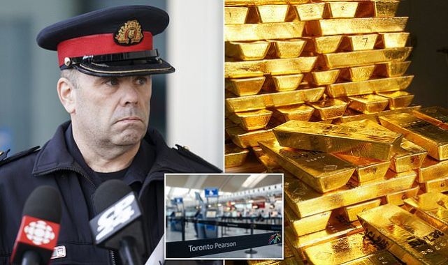 Gold heist at Toronto airport; $15m in valuables stolen