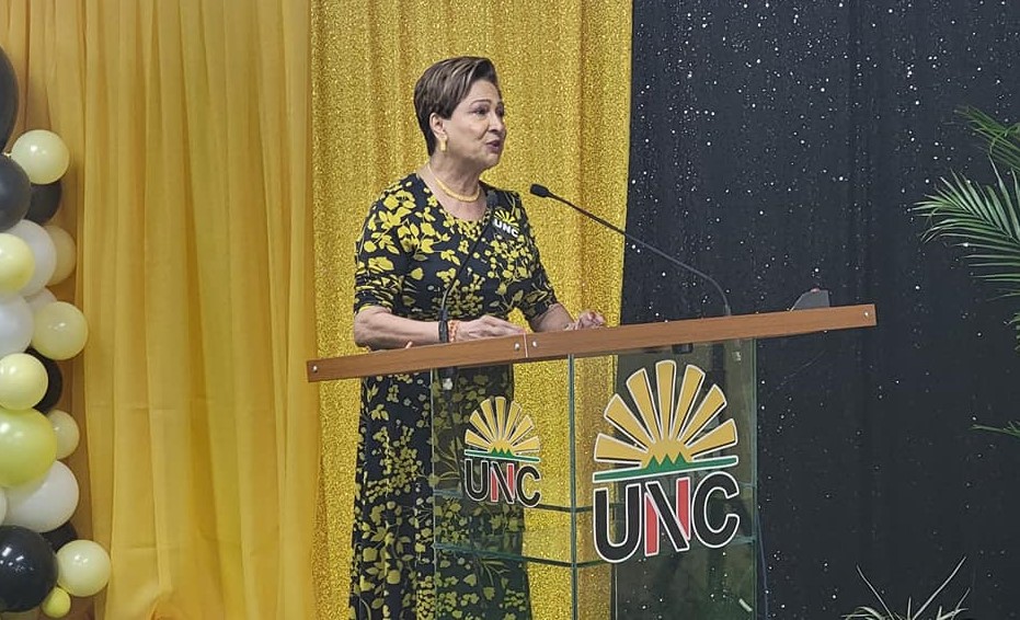 Kamla says only the UNC can rescue T&T