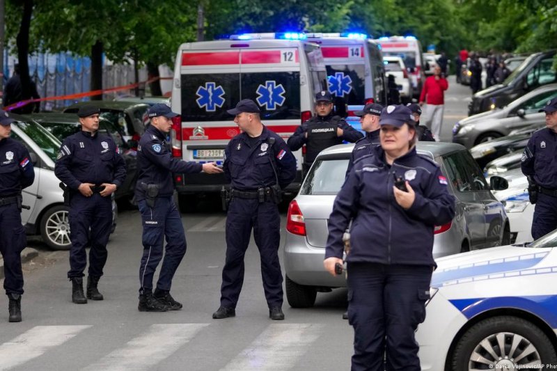 At least nine dead in Serbia school shooting