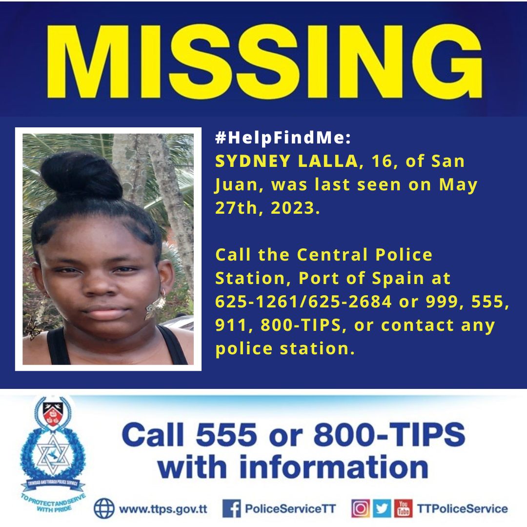 TTPS on the hunt to find missing teen