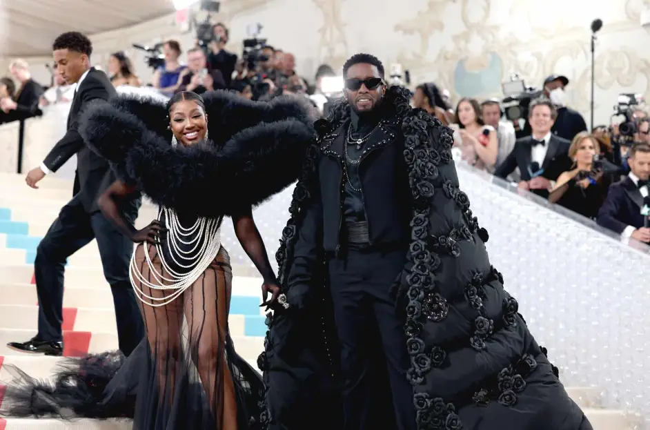 Diddy & Yung Miami address their relationship status at 2023 Met Gala together