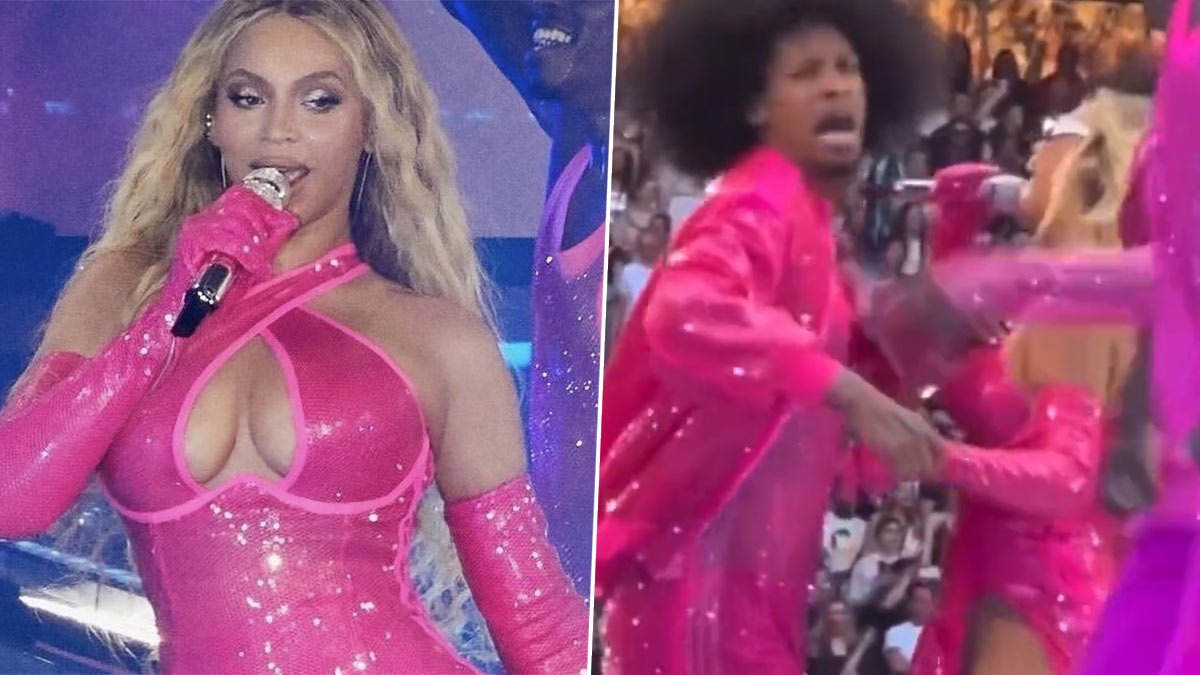 WATCH | Beyoncé skillfully saved by dancer from having a nip-slip on stage