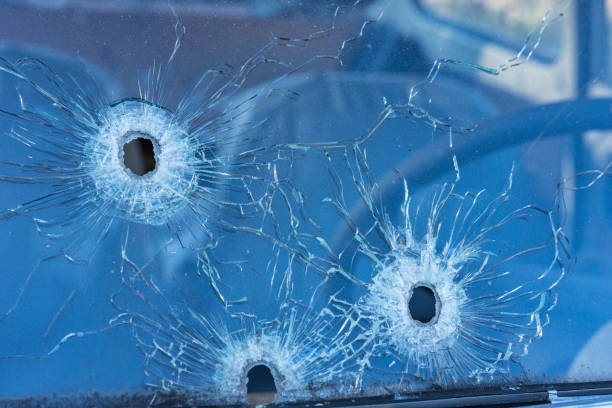 Man and woman injured after car hit then riddled with bullets in La Romaine