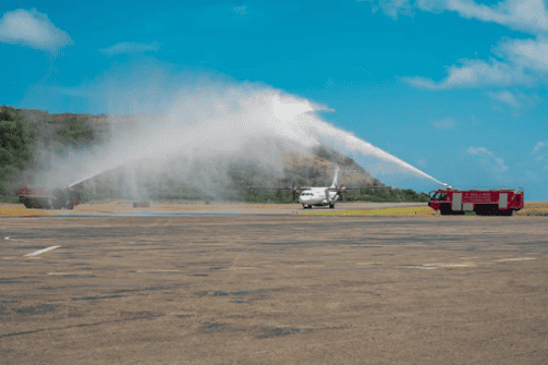 CAL Service To St Kitts Launched